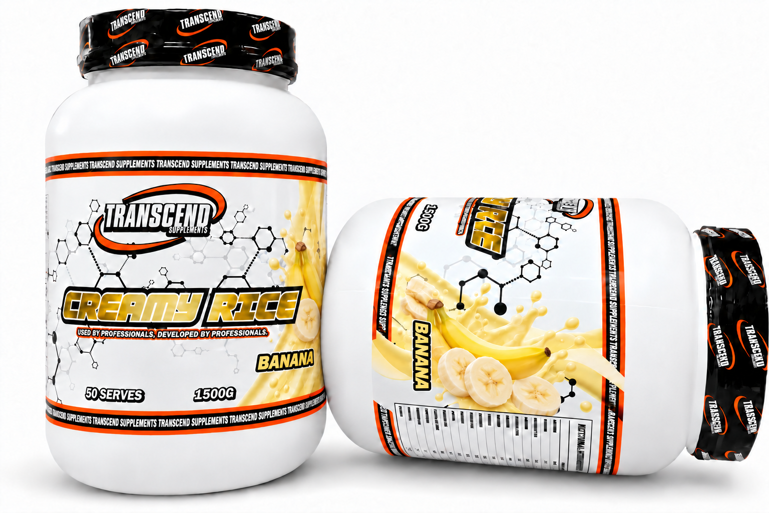 Transcend Supplements Creamy Rice Banana 1500g
